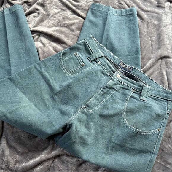 Karl Kani-jeans‎ USA Made 90s Vintage Baggy Grunge Skater Hip-Hop Urban 36x30 - Picture 5 of 11